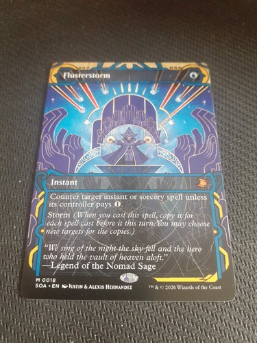 Flusterstorm borderless mtg - borderless,