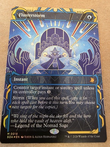 Flusterstorm foil segreti - -,