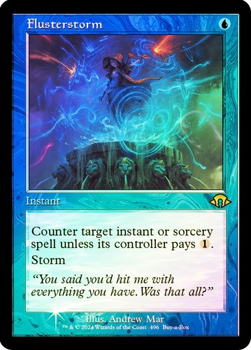 Mtg foil flusterstorm - mtg,
