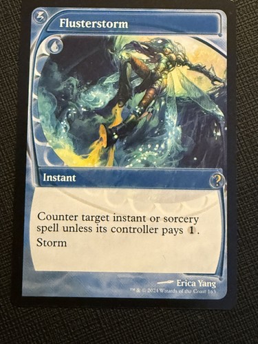 Mtg mb2 flusterstorm nm - mtg, —nm