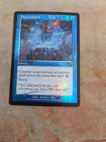 Flusterstorm retro telaio foil - flusterstorm,