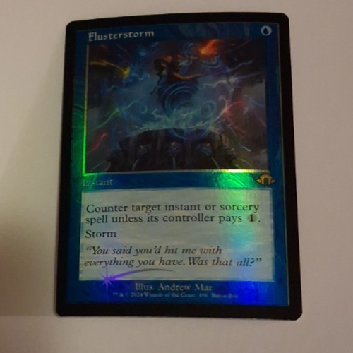 Flusterstorm retro foil - retro,