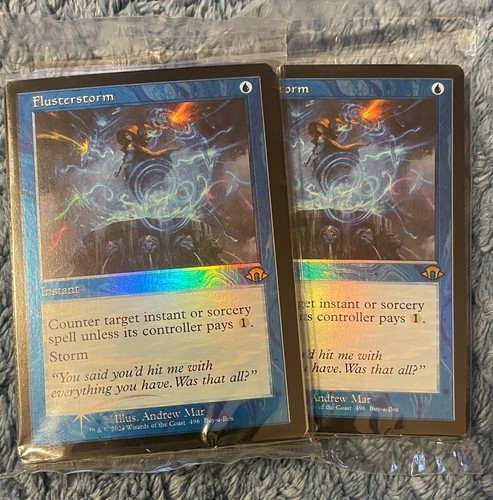 Flusterstorm foil retro - -,