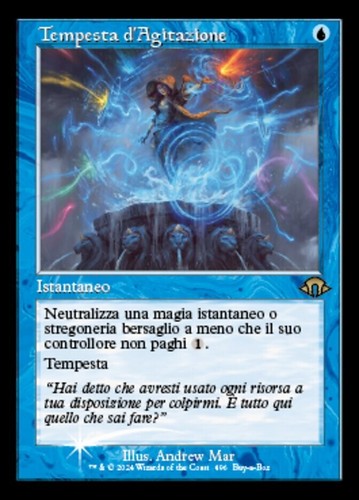 Mtg flusterstorm foil exc - foil,