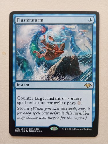 Flusterstorm mtg bab promo - flusterstorm,