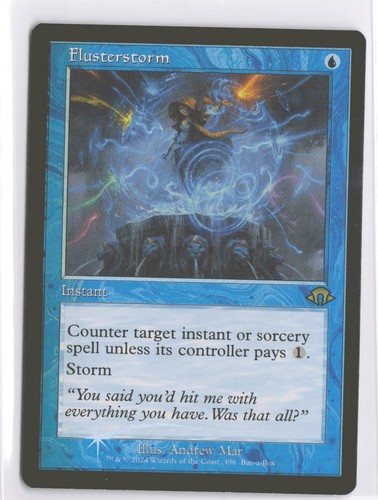 Mtg flusterstorm foil - mtg,