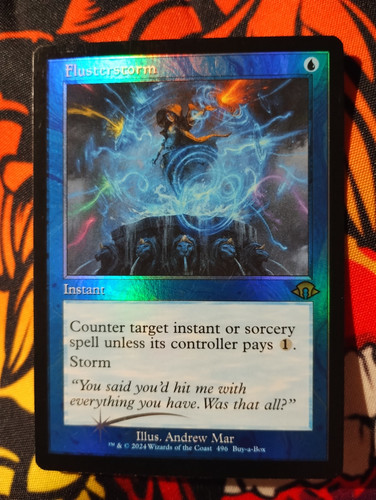 Retro foil flusterstorm mh3 - foil,