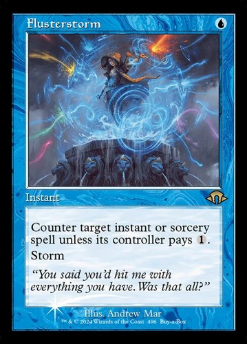 Flusterstorm foil retro - flusterstorm,